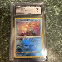 2022 Pokemon Astral Radiance - Radiant Greninja 046/189 CGC 9 - Image 2
