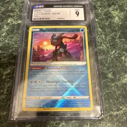 2022 Pokemon Astral Radiance - Radiant Greninja 046/189 CGC 9 - Image 3