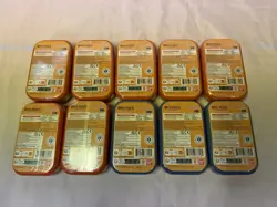 LOT OF 10 ONE PIECE TIN PACK SET VOL 2 TS-02 OP-13 SEALED BANDAI - Image 5