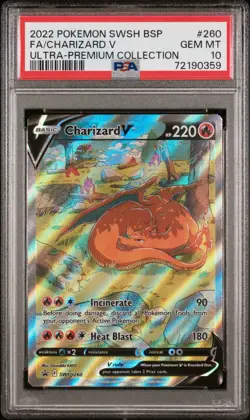 Charizard V SWSH: Sword & Shield Promo Cards #SWSH260 PSA 10 - Image 1