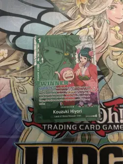 Kouzuki Hiyori (Winner Pack 2026 Vol. 1) OP12-028 One Piece Promotion Cards Foil - Image 1