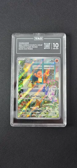 Charmander Promo SVP 044 TAG Graded 10 Gem Mint Pokemon Card - Image 1