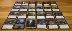 Black MTG Cards Lot Rare, Foil, And More! Free Shipping - Image 1