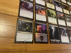 Black MTG Cards Lot Rare, Foil, And More! Free Shipping - Image 2