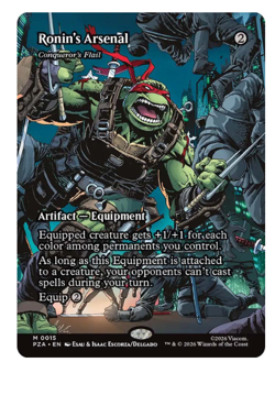 Ronin's Arsenal - Conqueror's Flail - Borderless Teenage Mutant Ninja Turtles - Image 1