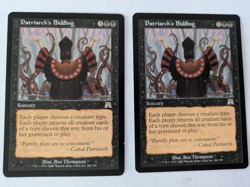 2 Patriarch's Bidding Onslaught MTG NM Free shipping with tracking - Image 1
