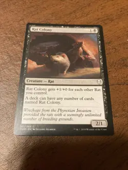 MTG Rat Colony, NM-Mint, English Dominaria - Image 1