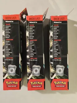 2024 Pokemon Ex Battle Deck Melmetal Ex 3 Box Lot - Image 5