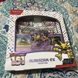 Pokemon TCG 151 Alakazam ex Collection Box Sealed Scarlet And Violet - Image 1