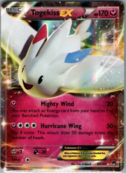 Togekiss EX 83/122 XY - BREAKpoint - Pokemon Card - LP - Image 1