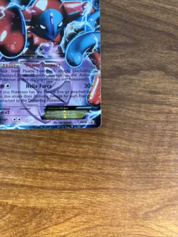 Deoxys EX Team Plasma BW82 Holo Black White Black Star Promo Pokemon TCG Card LP - Image 3