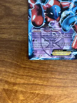 Deoxys EX Team Plasma BW82 Holo Black White Black Star Promo Pokemon TCG Card LP - Image 4