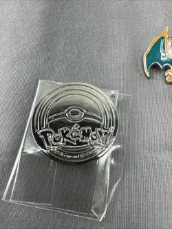 Pokemon TCG Pikachu 25th Anniversary Ultra Premium Collection Metal Coin + Pin - Image 3