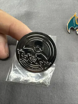 Pokemon TCG Pikachu 25th Anniversary Ultra Premium Collection Metal Coin + Pin - Image 4