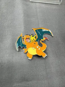 Pokemon TCG Pikachu 25th Anniversary Ultra Premium Collection Metal Coin + Pin - Image 5