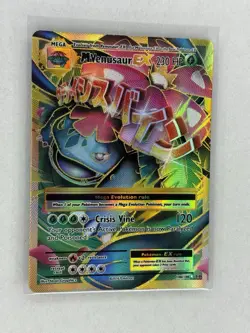 Pokemon TCG M Venusaur EX Full Art Ultra Rare Holo 100/108 Evolutions NM/MT - Image 2