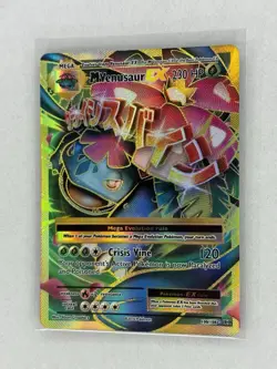 Pokemon TCG M Venusaur EX Full Art Ultra Rare Holo 100/108 Evolutions NM/MT - Image 3