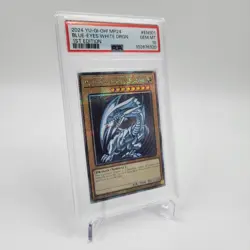 YUGIOH PSA 10 Blue-Eyes White Dragon MP24-EN001 QCR 1st Edition SDK ART - Image 3