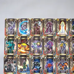 Yu-Gi-Oh BANDAI Sealdass Common Complete 36 items MINT~NM Sticker Japanese h637 - Image 2