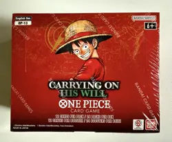 ONE PIECE TCG CARD GAME BOX OP 13 - CARRYING ON HIS WILL (ENG) SEALED - Image 1