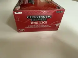 ONE PIECE TCG CARD GAME BOX OP 13 - CARRYING ON HIS WILL (ENG) SEALED - Image 4