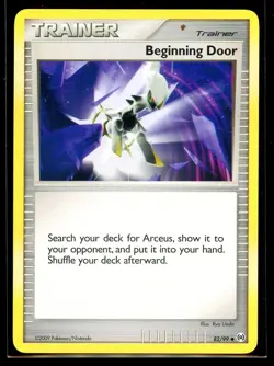 2009 Platinum - Arceus Beginning Door #82 Non Holo Pokemon Card - Image 1
