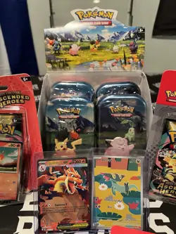 Ascended Heroes HUGE Sealed /Cards LOT - Tins , Blisters, Tech Stickers, Cards - Image 2