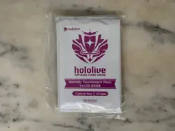 8x SEALED Hololive Card Game Monthly Tournament Pack Vol. 03 2025 ENGLISH - Image 1
