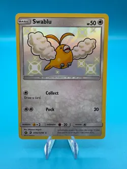 Pokemon Card Swablu SV42/SV94 Hidden Fates Shiny Vault Near Mint - Image 1