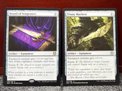 MTG GN3 {{ Sword of Vengeance }} 120/136~Rare~+Bonus Card~L@@K - Image 1