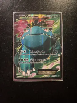Pokemon Venusaur EX Full Art Ultra Rare 141/146 XY Holo English Card - Image 1