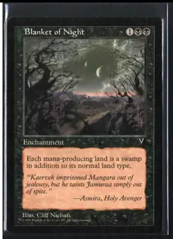 1996 Visions Blanket of Night Uncommon - Image 1