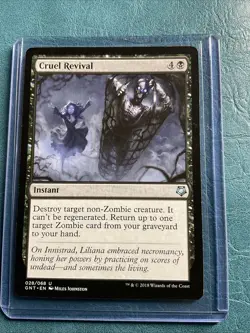 Cruel Revival Magic Origins Regular LP MTG - Image 1