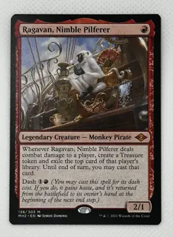Ragavan, Nimble Pilferer #138 (NM) Modern Horizons 2 MH2 Magic MTG - Image 1