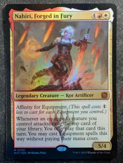 Nahiri, Forged in Fury - Foil - March of the Machine Aftermath (MTG) - Image 1