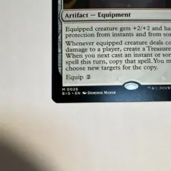 Magic: Sword of Wealth and Power Outlaws of Thunder Junction 0026 Mythic Regular - Image 3