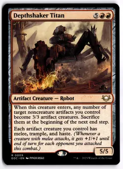 Depthshaker Titan NM EOC Commander: Edge of Eternities MTG - Image 1