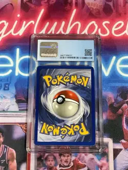 1999 Pokemon Alakazam Holo Base Set Unlimited #1 CGC 8.5 - Image 2