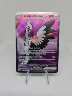 Bombirdier EX 234/182 Ultra Rare Full Art 234 Pokemon Paradox Rift NM - Image 1