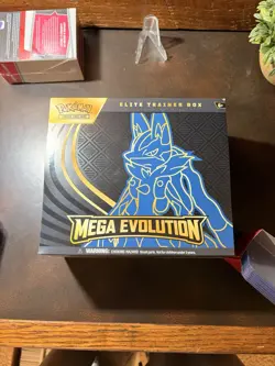 Pokemon Mega Evolution Elite Trainer Box ETB Lucario Sealed - Image 1