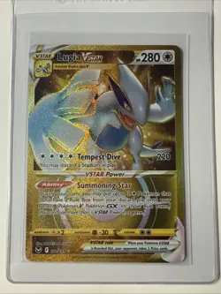 Pokemon TCG Lugia VSTAR (Secret) 211/195 Sword & Shield - Silver Tempest Holo - Image 3