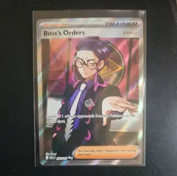 Boss’s Orders 256/217 Ultra Rare Full Art Pokemon TCG Ascended Heroes Mint - Image 1