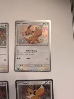 Eevee SVP200 Black Star Cosmos Holo Promo Destined Rivals Pokemon *LOT OF 4* - Image 4