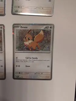 Eevee SVP200 Black Star Cosmos Holo Promo Destined Rivals Pokemon *LOT OF 4* - Image 5