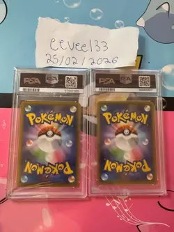 Pikachu 227/S-P Cramorant 226/S-P Pokemon Stamp box promo PSA 10 - Image 2