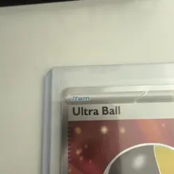 Pokemon TCG Ultra Ball Trainer Item Rare Full Art Holo 264/217 ASC - Image 4