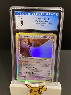 2005 Pokemon EX Delta Species Gardevoir Holo Rare 6/113 CGC 9 Mint not PSA - Image 1