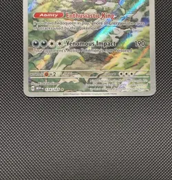 Pokemon TCG Nidoking 174/165 Sv Scarlet & Violet 151 Illustration Rare Near Mint - Image 4