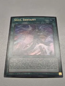 Soul Servant LED6-EN003 EURO Print Ultra Rare Yugioh 1st Edition Near Mint - Image 3