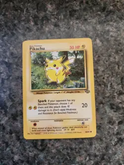 PIKACHU - Jungle Set - 60/64 - Common - Pokemon Card - Unlimited Edition NM p27 - Image 1